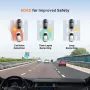 Видеорегистратор Xiaomi 70Mai Dash Cam 4K A510 + Rear Cam Set, снимка 4