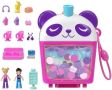 Нов Polly Pocket Panda Комплект с 2 Кукли и Аксесоари за деца подарък, снимка 1