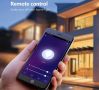 RGB LED ЛАМПА , КРУШКА GU10 Tuya WiFi Smart LED крушка Bluetooth димируеми лампи Smart Life App Cont, снимка 2