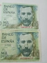 ИСПАНИЯ БАНКНОТИ  1000 ПЕСЕТИ 1979 Г , снимка 2