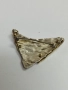 Сребърна брошка със позлатени елементи 925 маркировка  и две букви.Цена 150 лв, снимка 2