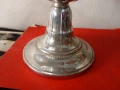 Посребрена купа,фруктиера арт деко, снимка 2