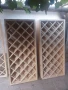 Декоративна дървена решетка, снимка 3