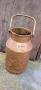 стар декоративен гюм за мляко, снимка 2