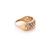 Златен дамски пръстен 3,62гр. размер:57 14кр. проба:585 модел:23671-3, снимка 3