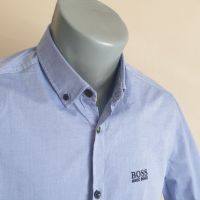 Hugo Boss Regular Fit Stretch Cotton  Mens Size S НОВО! ОРИГИНАЛНА Мъжка Риза!, снимка 6 - Ризи - 46102740