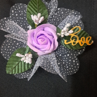Сапунени рози с декорации,  за бюджетни фирмени подаръчета., снимка 2 - Подаръци за жени - 44016029