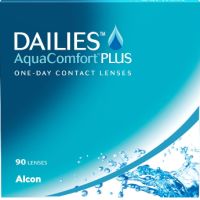 Dailies AquaComfort Plus меки дневни лещи BC 8,7 mm, 14 mm диаметър, -3.25 диоптъра Опаковка от 2х90, снимка 1 - Други - 45573495