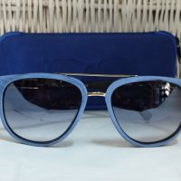 24 Слънчеви очила,маркови очила- унисекс очила в модерно син цвят , снимка 2 - Слънчеви и диоптрични очила - 45361777