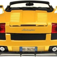 1:18 Метални колички: Lamborghini Gallardo Spyder - Bburago Gold, снимка 4 - Колекции - 45143554