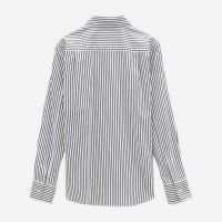 Дамска риза на райета Zara, 100% памук, XL, снимка 2 - Ризи - 45527674