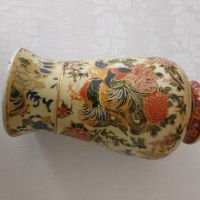Стара ваза за цветя порцелан маркирана РИСУВАНА, снимка 9 - Антикварни и старинни предмети - 45402226