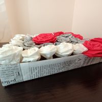 НОВА кутия с вечни рози ръчна изработка, Спиди, снимка 4 - Ръчно изработени сувенири - 45324678