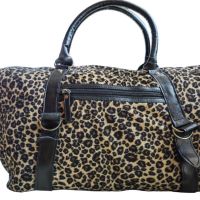 Дамска чанта със животинска щампа, 61х28х17 см, снимка 1 - Чанти - 45707900