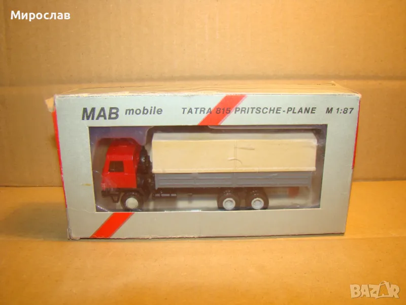 MAB H0 1/87 TATRA КАМИОН МОДЕЛ КОЛИЧКА ИГРАЧКА, снимка 1