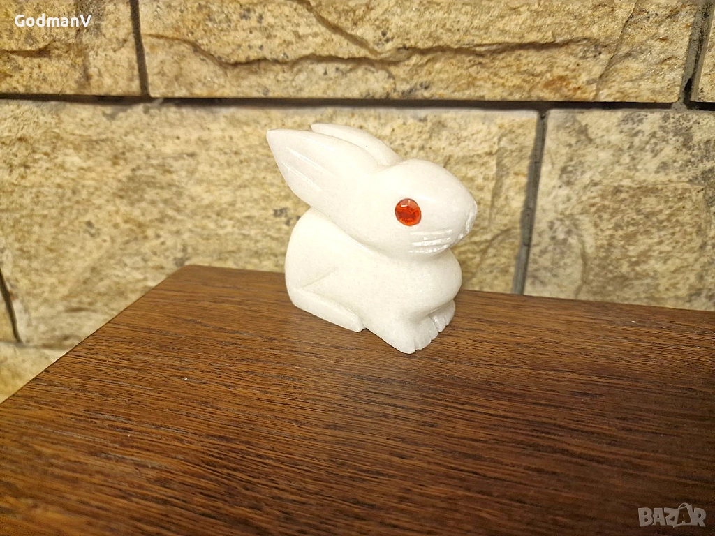 Заек от камък, снимка 1