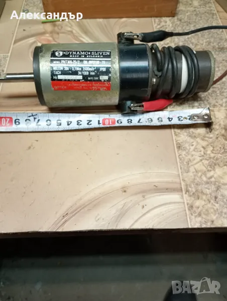 Високомоментен DC мотор PIVT M6-25/2 с регулатор на оборотите 0 до 2400rpm, снимка 1