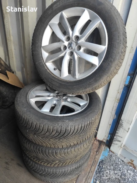 Оригинален комплект гуми 6бр Michelin Spain с джанти 4бр , снимка 1