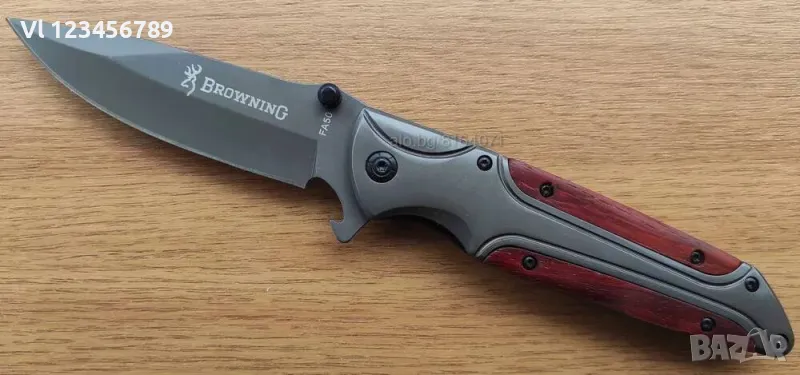  Сгъваем автоматичен нож Browning FA50  -102х228 мм, снимка 1