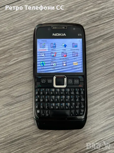 Nokia E71 Black Metal , снимка 1