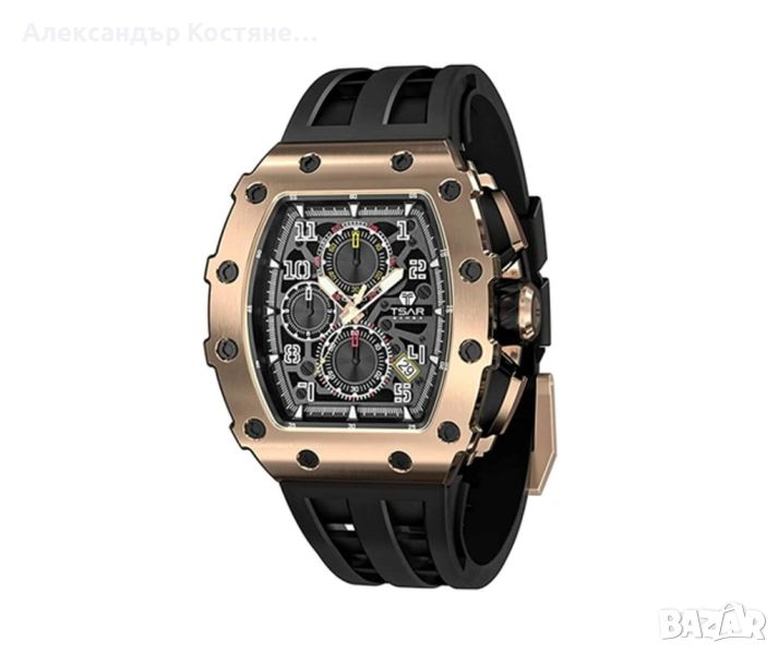 Мъжки часовник TSAR BOMBA Gold Limited, снимка 1