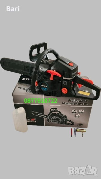 Бензинова резачка(моторен трион) WERSTIL 58СС, снимка 1