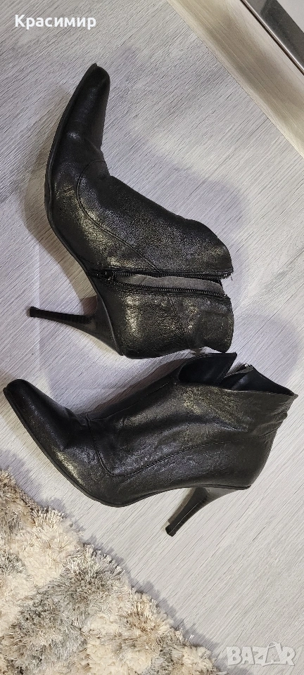 Дамски боти Естествена кожа N38 , снимка 1