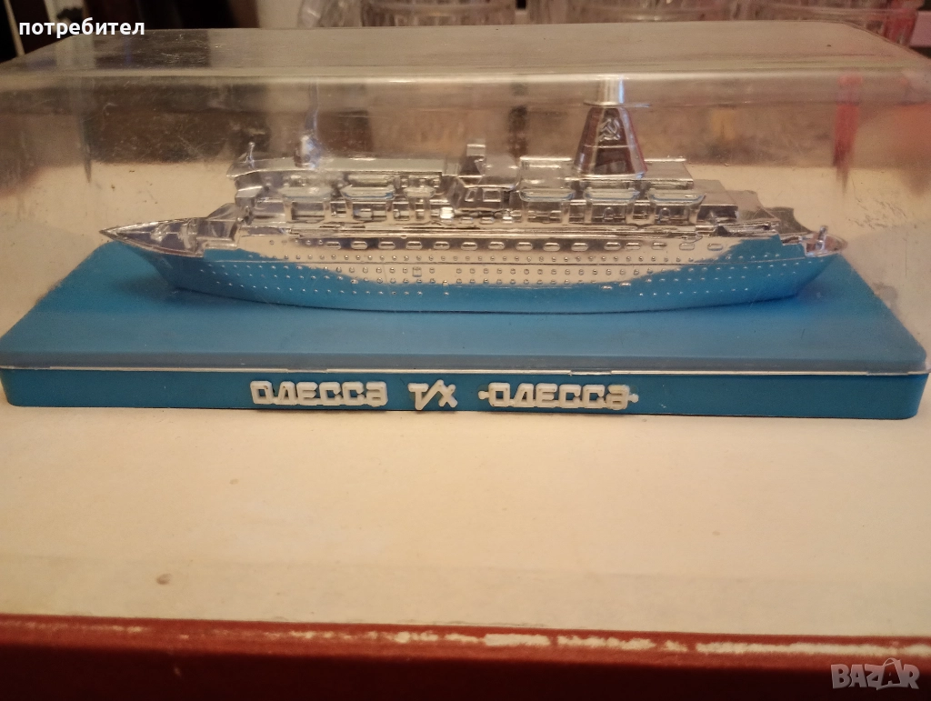 СССР ОДЕСА стар руски модел макет кораб  , снимка 1