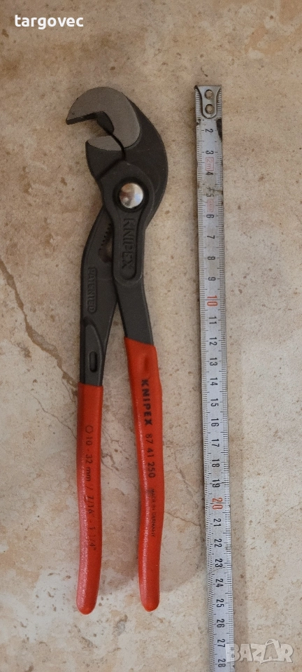 нов водопроводен ключ Knipex 10 до 32 мм, снимка 1