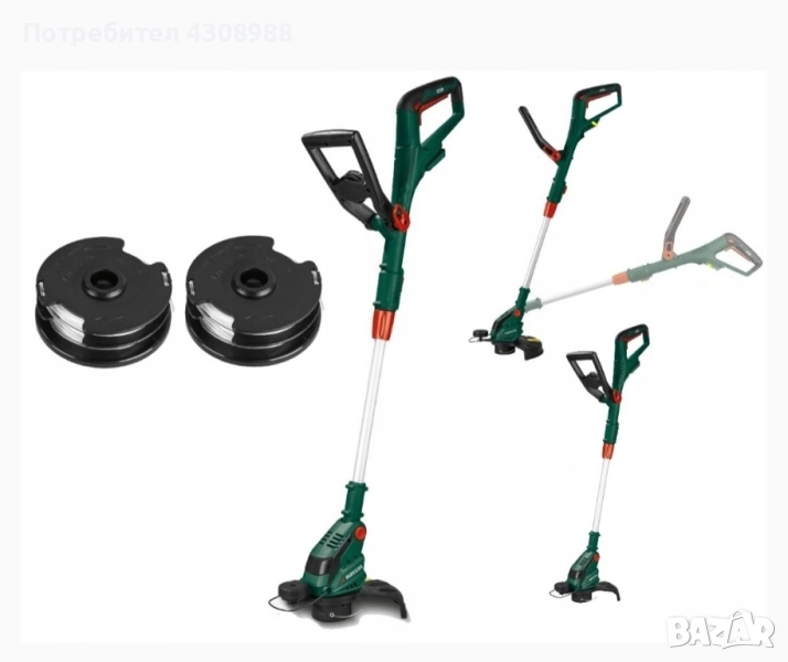 Акумулаторен тример за трева на Парксайд Parkside PRTA 20 V, снимка 1