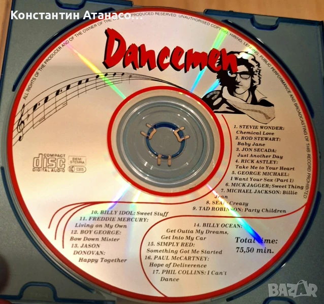 Оригинален CD Dancemen , снимка 1