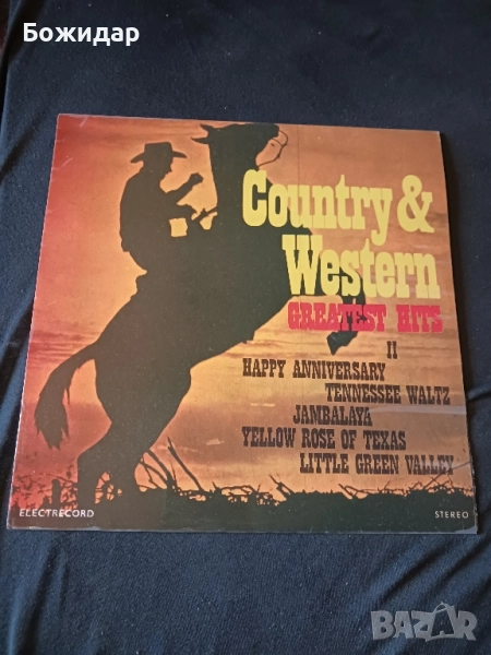 Грамофонни плочи. Кънтри и уестърн., снимка 1