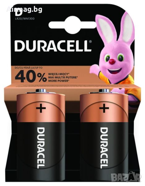 Батерии Duracell Basic MN1300 D 2бр. блистер, снимка 1