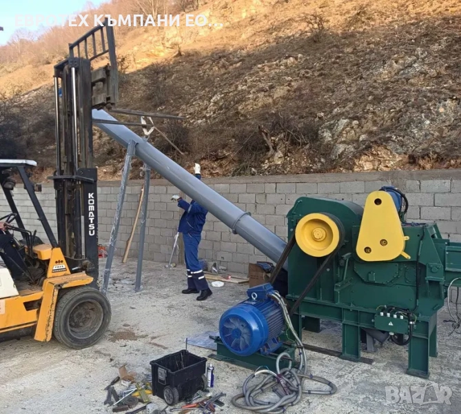 Втора употреба Дробилка за дървесина, снимка 1