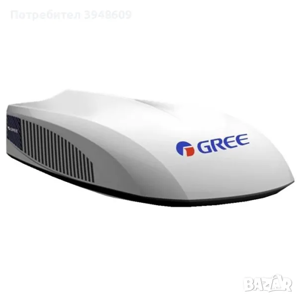 Климатик за каравана / кемпер Gree Shark GRH120DA с Wi-Fi, 12000BTU, снимка 1