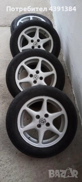 Джанти с летни гуми 185 65 15 , снимка 1