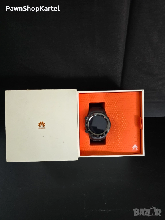 Продавам Часовник Smartwatch Huawei Watch W2,LTE,Carbon Blaco Sport Strap , снимка 1