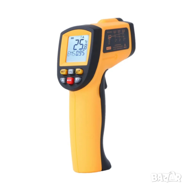 Безконтактен термометър GM900 - 50  + 950 градуса, снимка 1