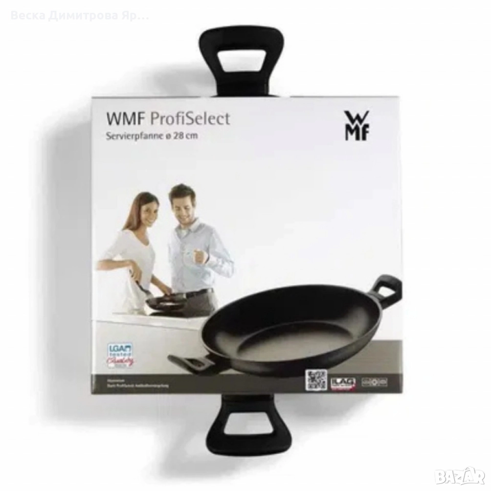 Тиган WMF ProfiSelect 28 см – незалепващ, издръжлив и създаден за перфектно готвене, снимка 1