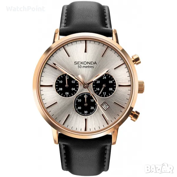 Мъжки часовник Sekonda Classic Dual-Time Chronograph - S-1657.00, снимка 1