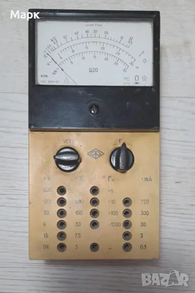 Измервателен уред Ц20 , снимка 1