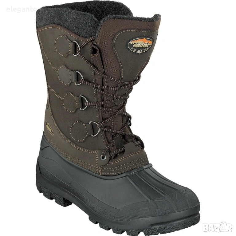 Висок клас мъжки зимно ловни двойно ватирани ботуши Meindl  Sölden Boot Winter Warmed , №45 размер , снимка 1