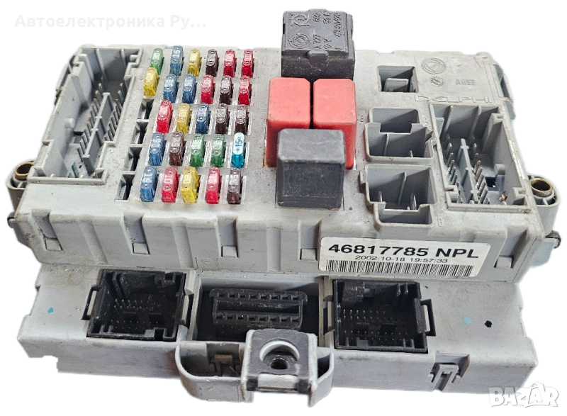 Бушонно табло за Fiat Doblo Van I (03.2001 - 11.2009) 1.2 (223AXA1A), 65 к.с., 46817785 ,NPL, снимка 1