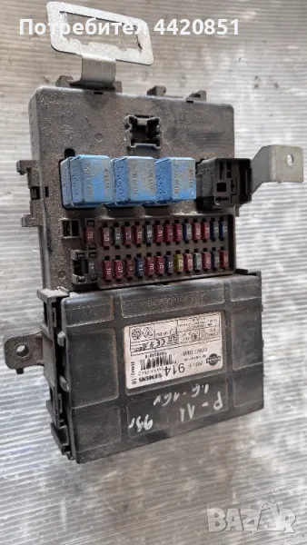 Контролен Модул (Бушонно Табло BSI / BSM ) за Nissan Primera - 285519F914, снимка 1