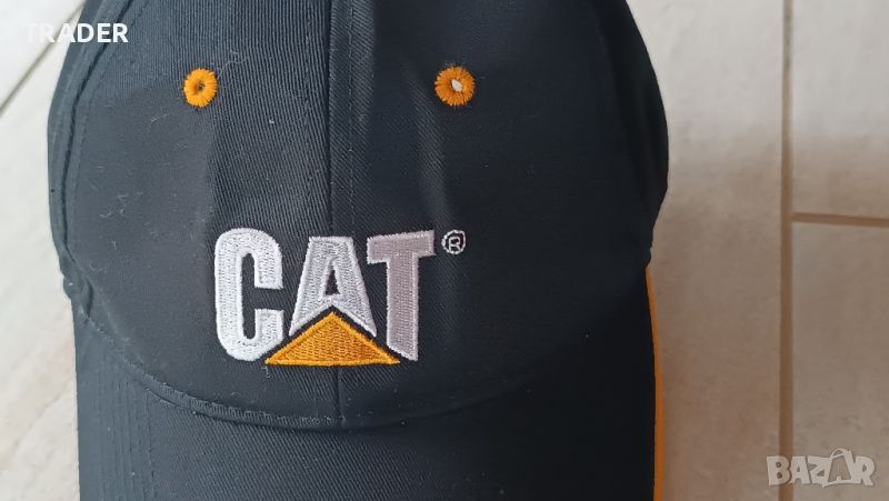 Шапка с козирка CAT caterpillar Snapback Baseball Hat Black , снимка 1