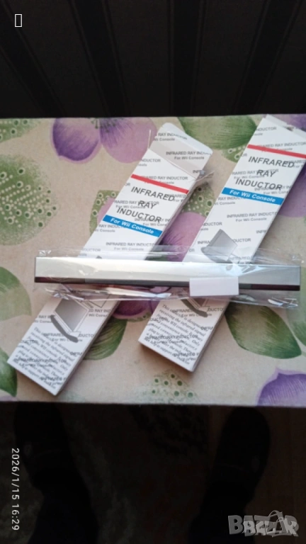 НОВ Nintendo Wii sensorbar нинтендо уий сензор бар уии сензорбар уйй, снимка 1