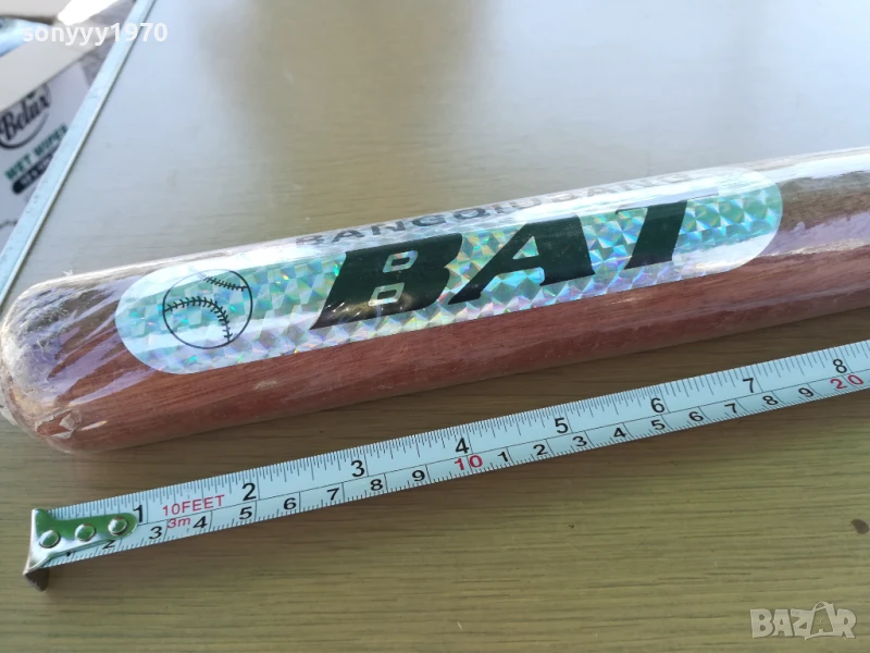 БУХАЛКА-60СМ ДЪРВЕНА 1207251946, снимка 1