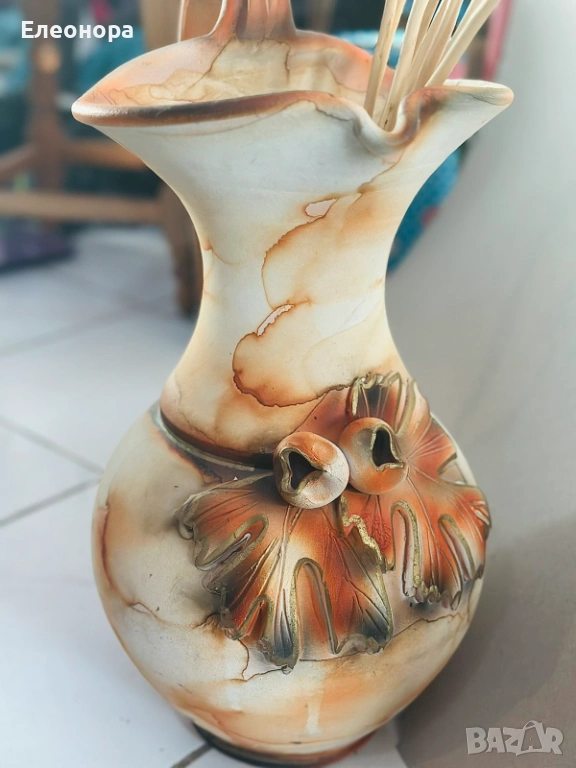 голяма ваза тип стомна, снимка 1