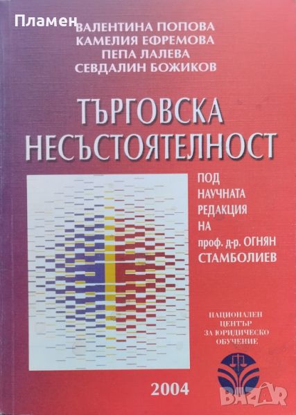 Търговска несъстоятелност Валентина Попова, Камелия Ефремова, Пепа Лалева, Севдалин Божиков, снимка 1