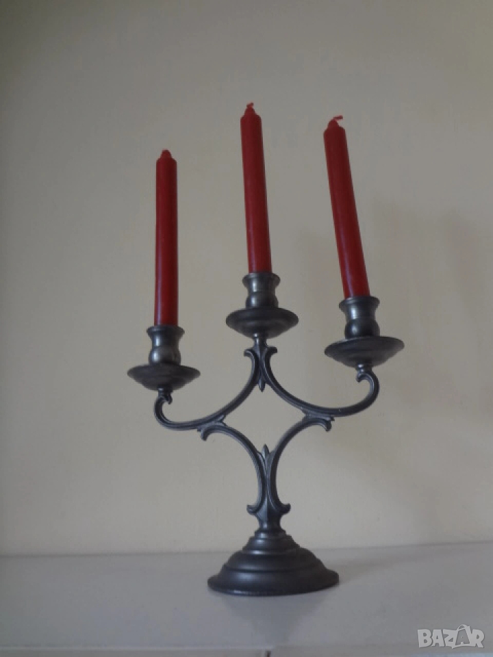 Немски свешник - тройка, снимка 1